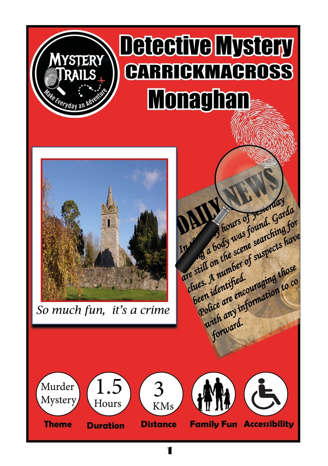 Carrickmacross- Detective Mystery - Monaghan