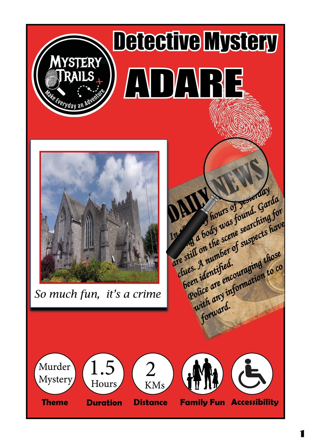 Adare- Detective Mystery- Limerick