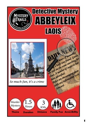 Abbeyleix- Detective Mystery- Laois