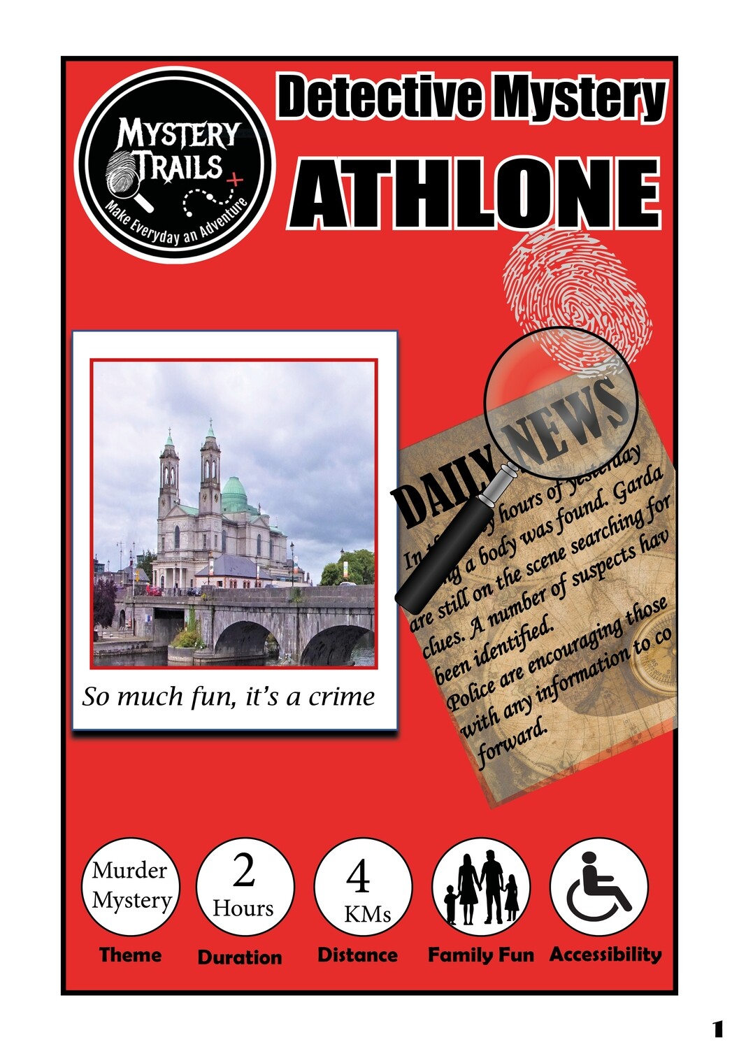 Athlone- Detective Mystery - West Meath