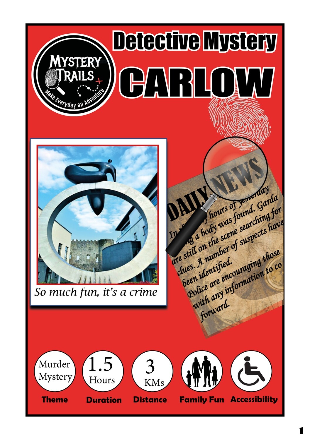 Carlow Town- Detective Mystery