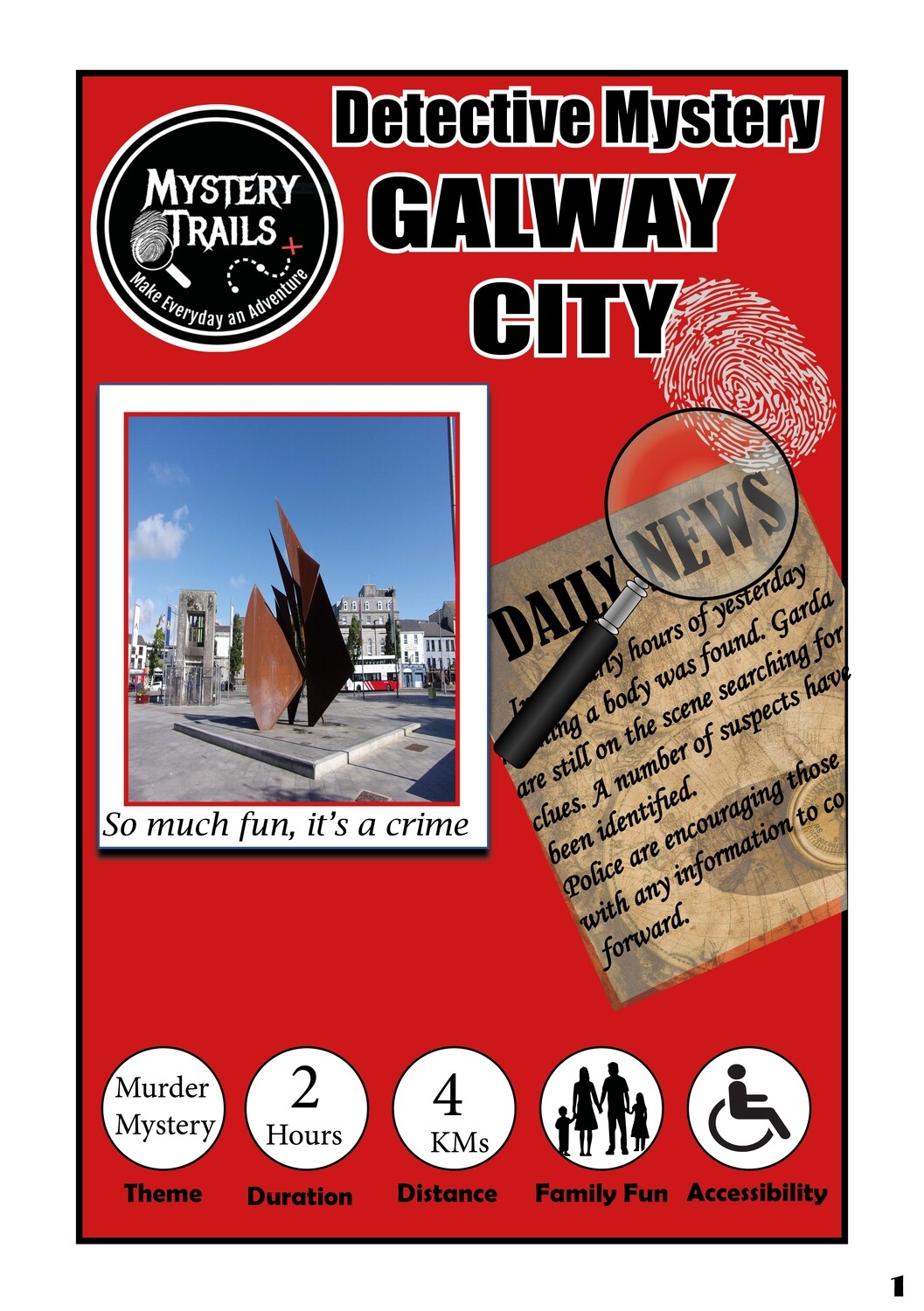 Galway City- Detective Mystery
