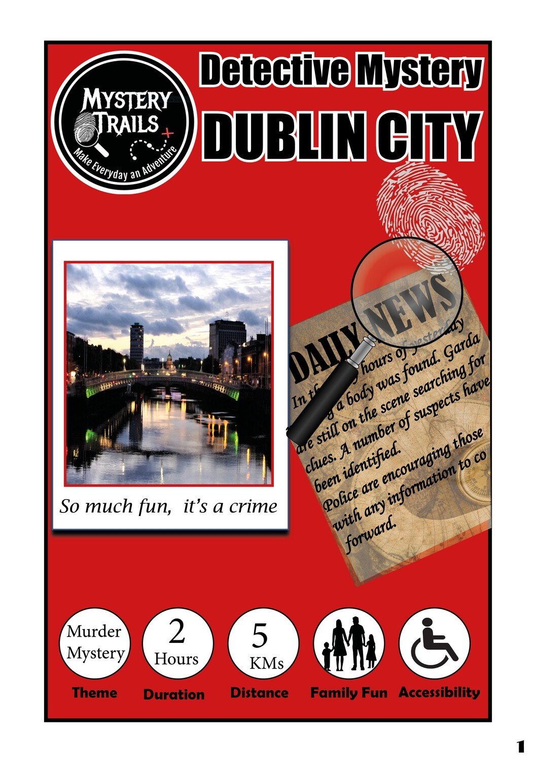 Dublin City- Detective Mystery
