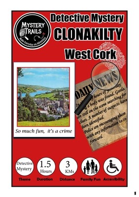 Clonakilty- Detective Mystery- West Cork
