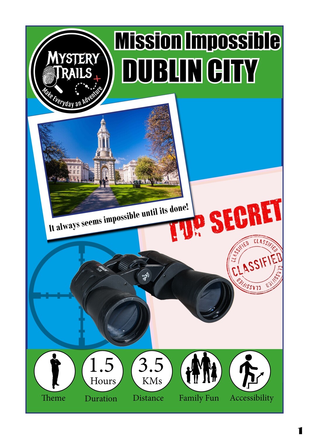 Dublin City- Mission Impossible - Dublin