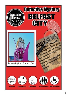 Belfast City- Detective Mystery- County Antrim