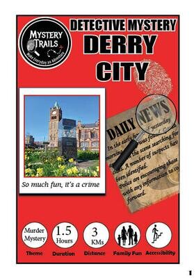 Derry City- Detective Mystery- County Derry
