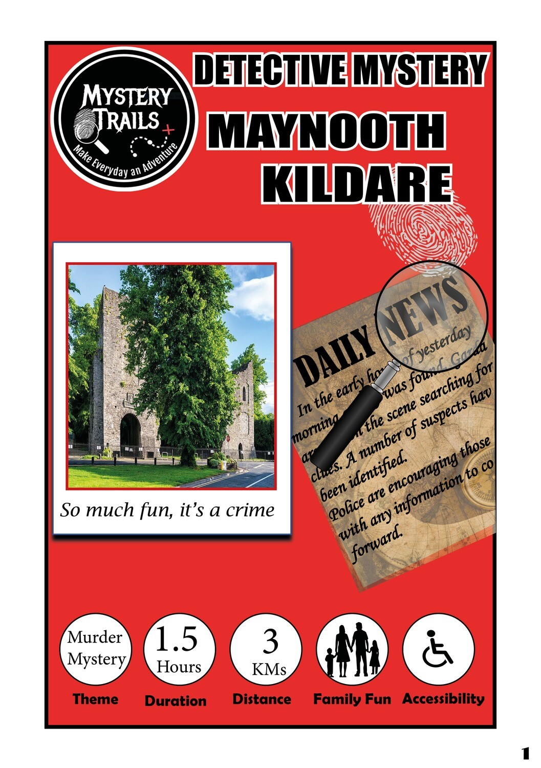 Maynooth- Detective Mystery - Kildare