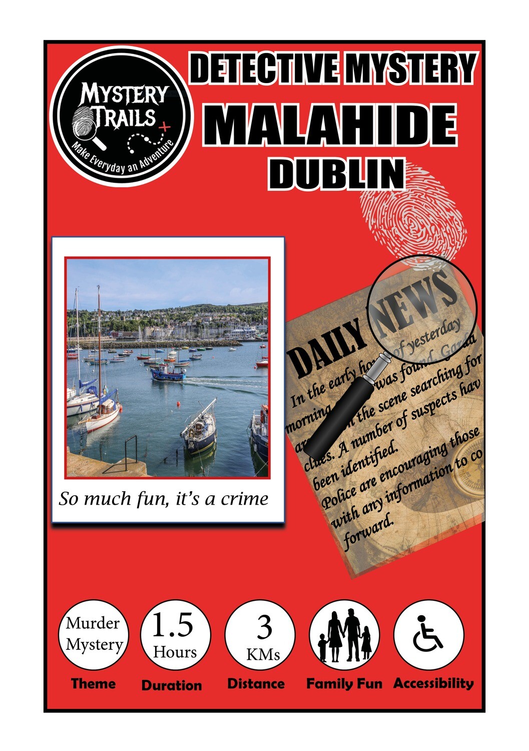Malahide - Detective Mystery -  Dublin