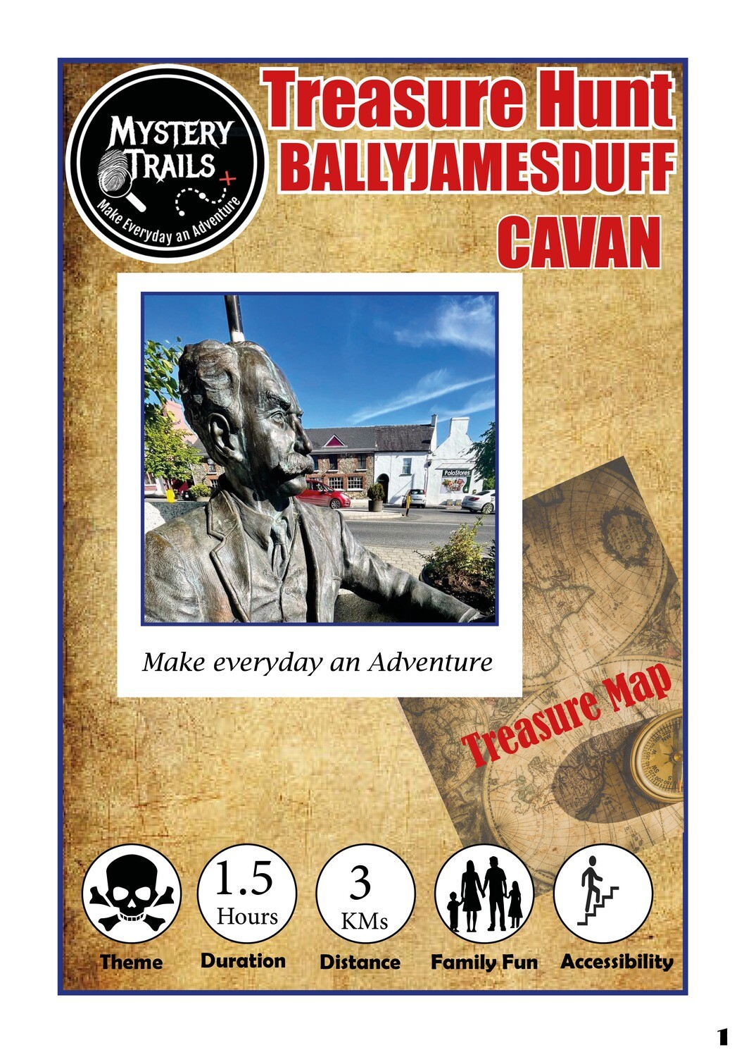 Ballyjamesduff - Treasure Hunt- Cavan