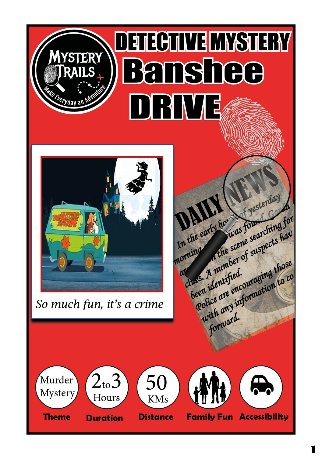 Banshee Drive- Detective Mystery - Westmeath/ Meath