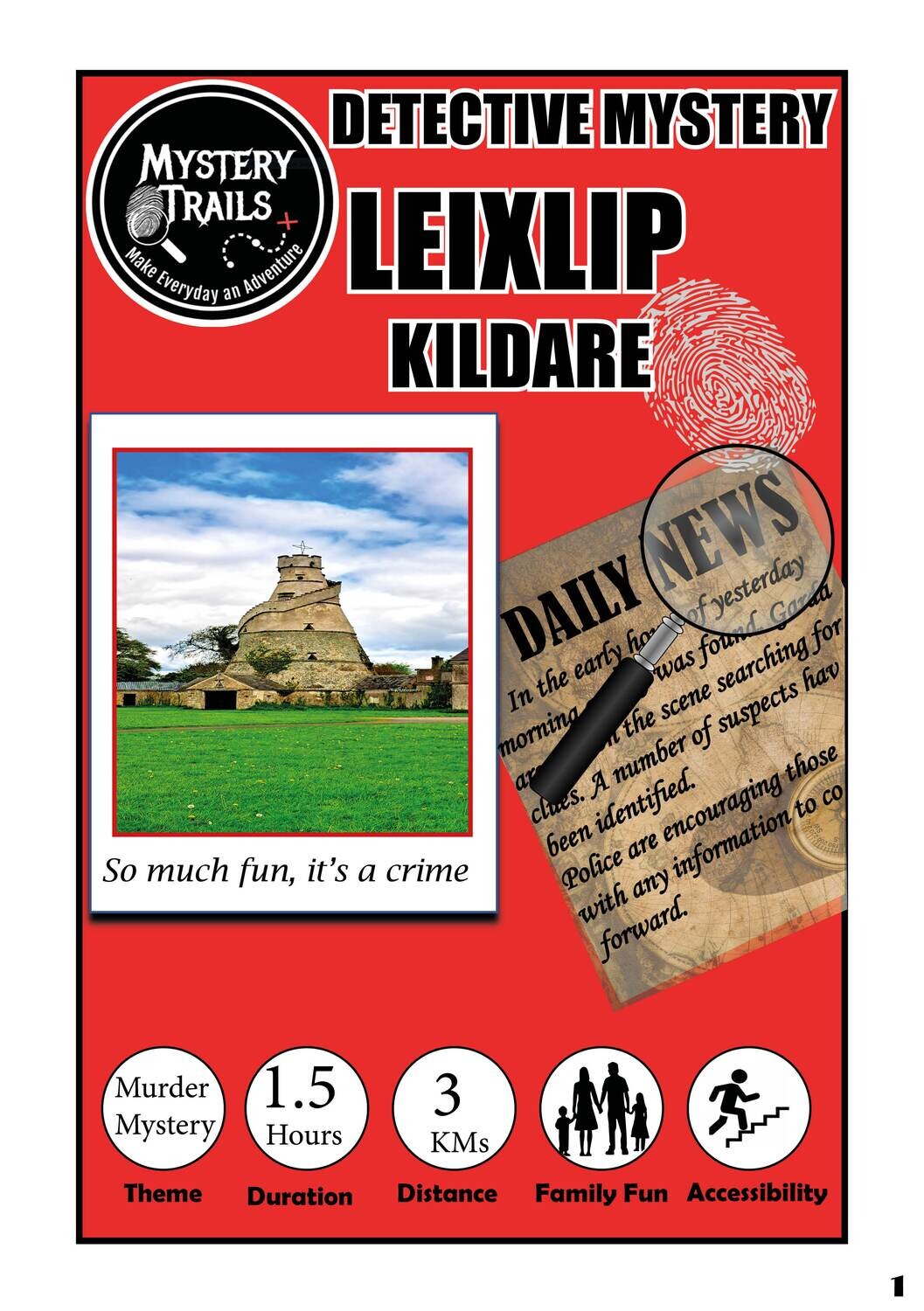 Leixlip - Detective Mystery - County Kildare