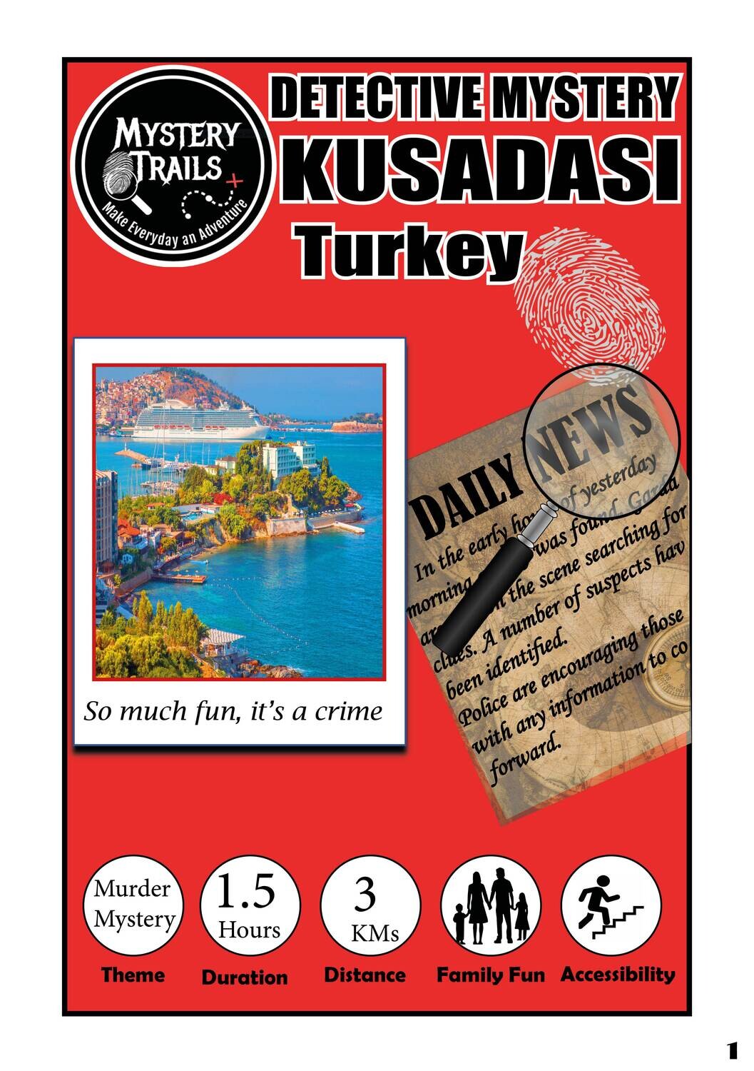 Kusadasi - Detective Mystery- Turkey