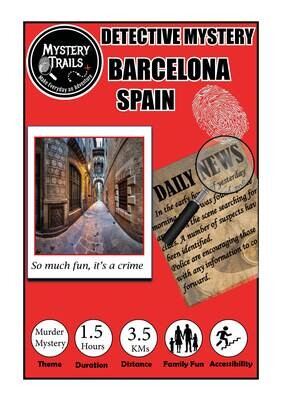 Barcelona - Detective Mystery- Spain