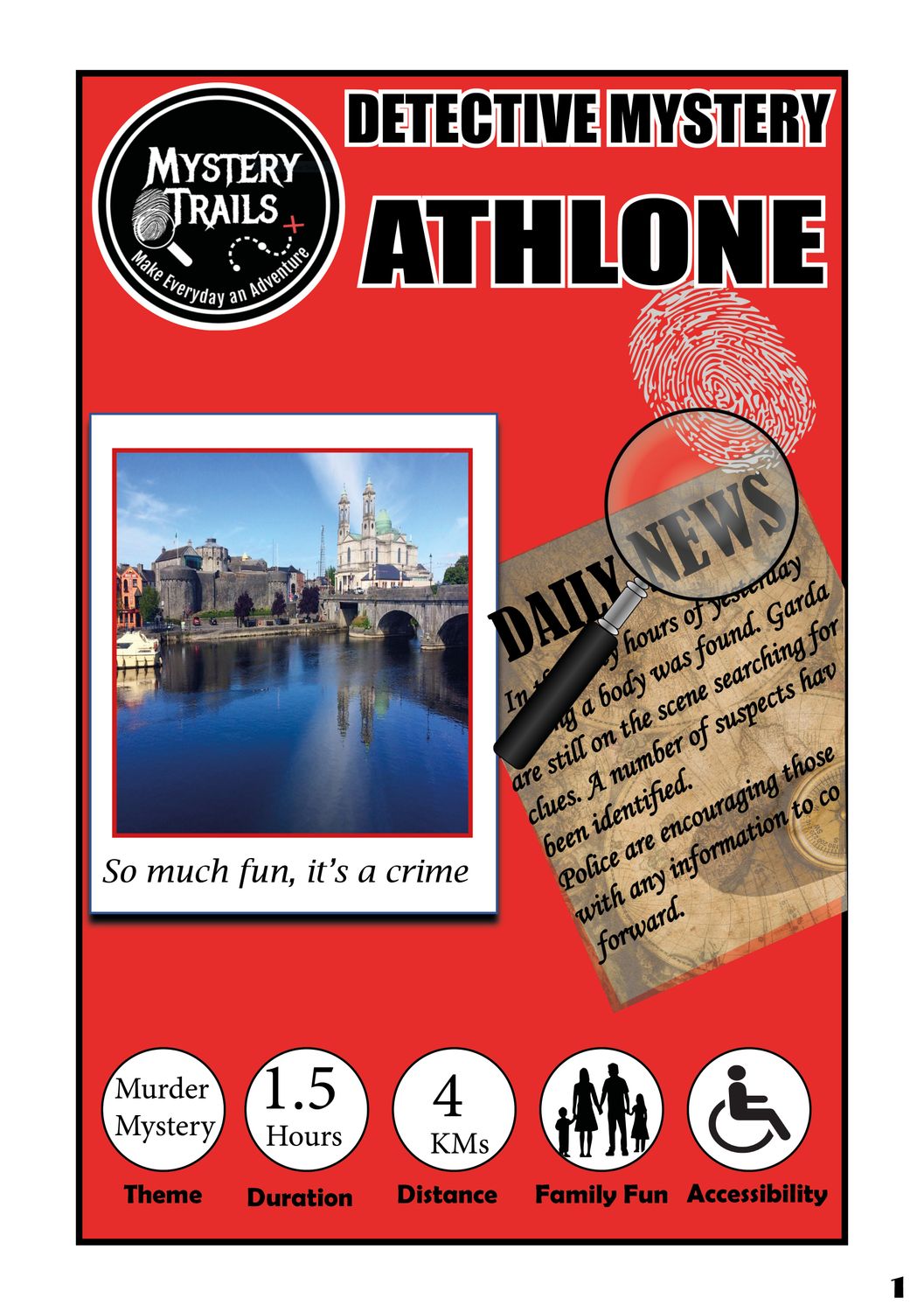 Athlone- Detective Mystery - Westmeath