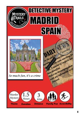 Madrid - Detective Mystery - Spain