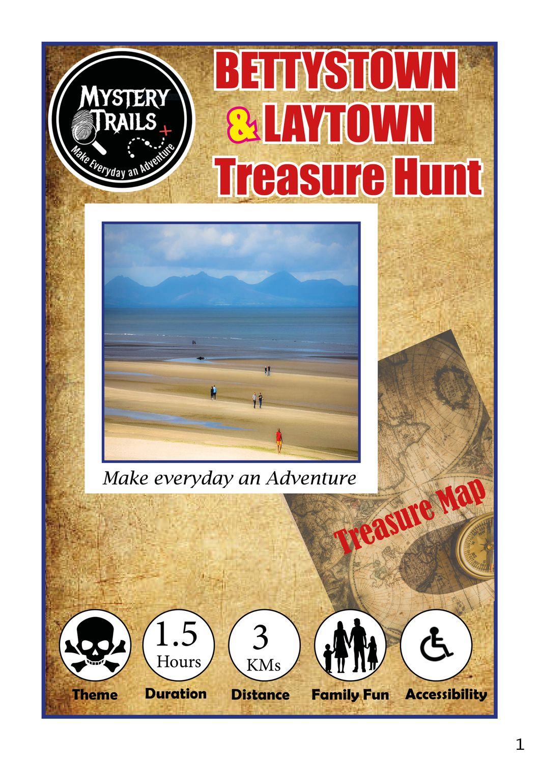 Bettystown/Laytown - Treasure Hunt- Meath