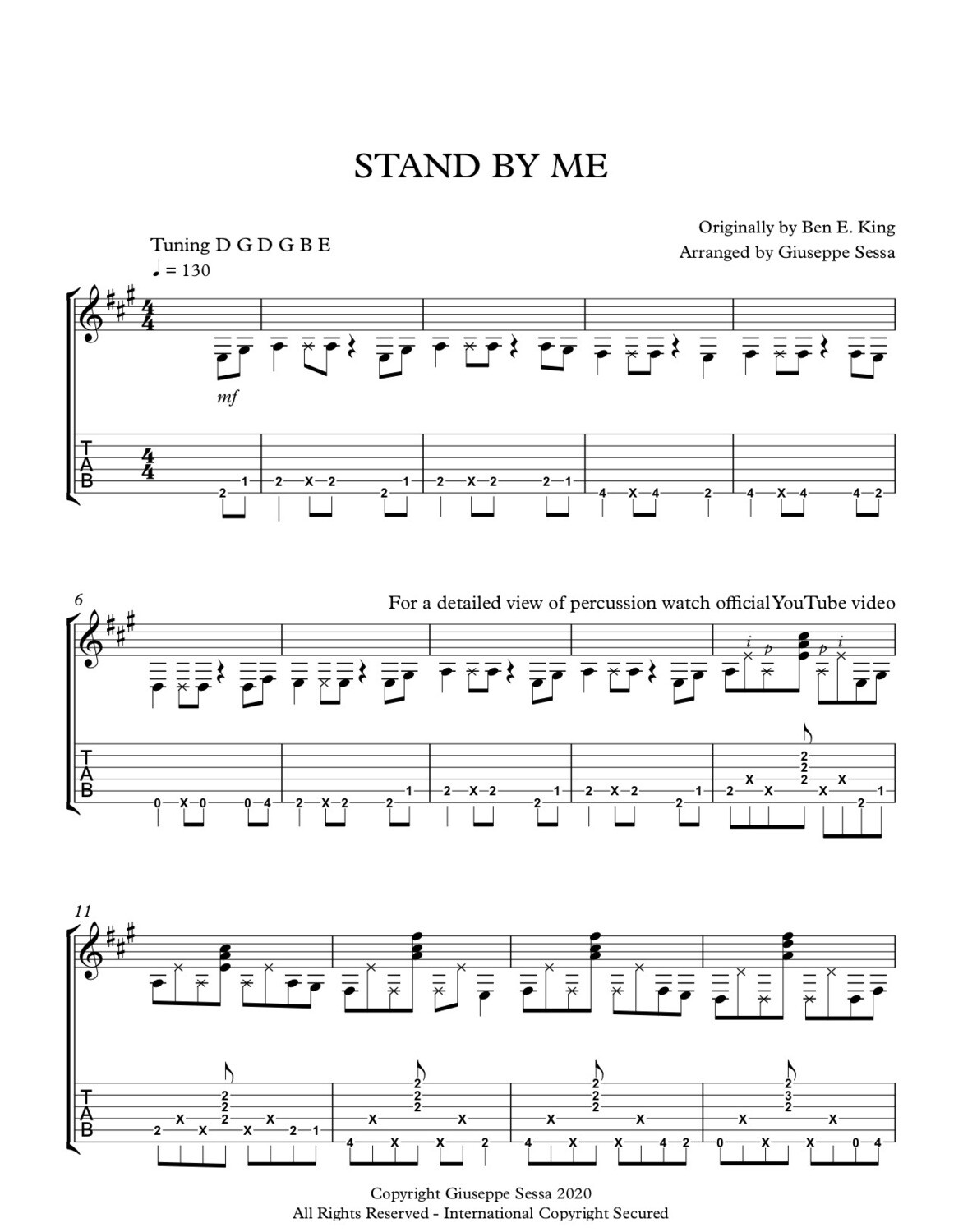 Stand by me - TAB