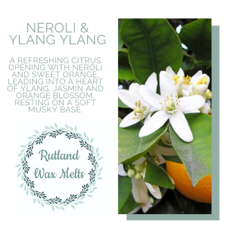 Luxury Wax Melts - Neroli &amp; Ylang Ylang