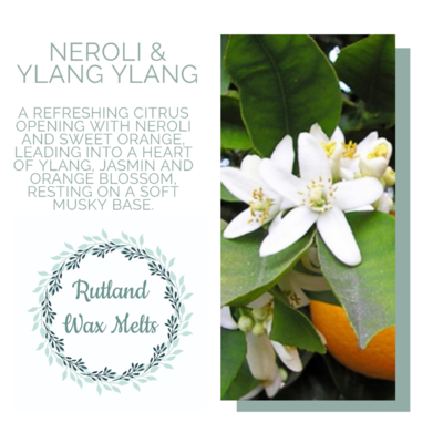 Luxury Wax Melts - Neroli &amp; Ylang Ylang