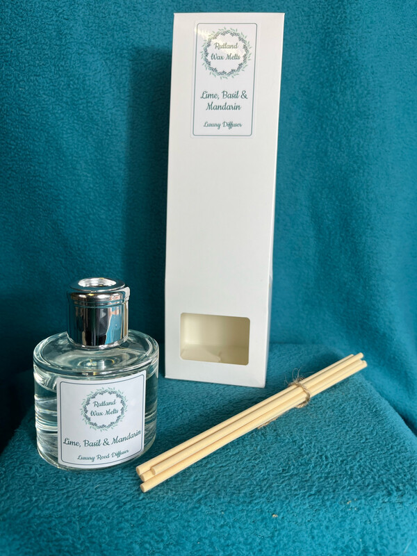 Luxury Reed Diffuser - Lime Basil &amp; Mandarin 100ml
