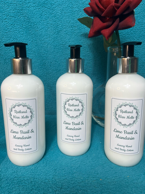 Luxury Hand And Body Lotion - Lime, Basil &amp; Mandarin 300ml