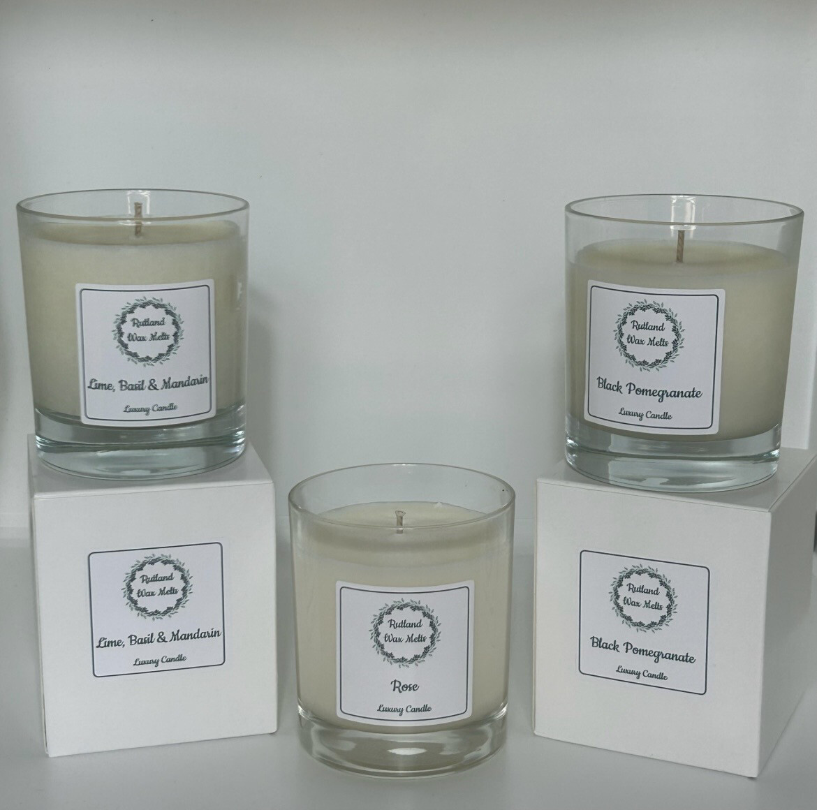 Candle - Luxury Damson Plum, Rose & Patchouli Candle 55cl