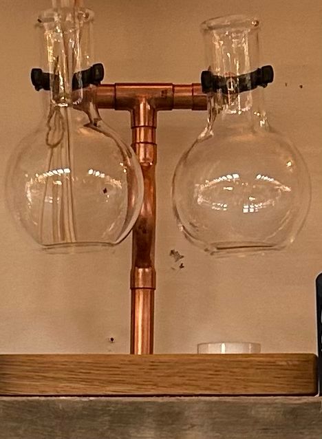 Bespoke Floral Bunsen Burner