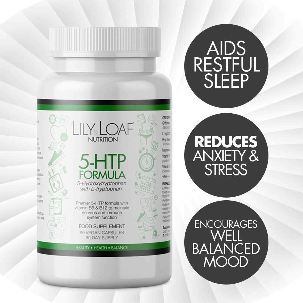 5 HTP with L-Tryptophan 90 Capsules