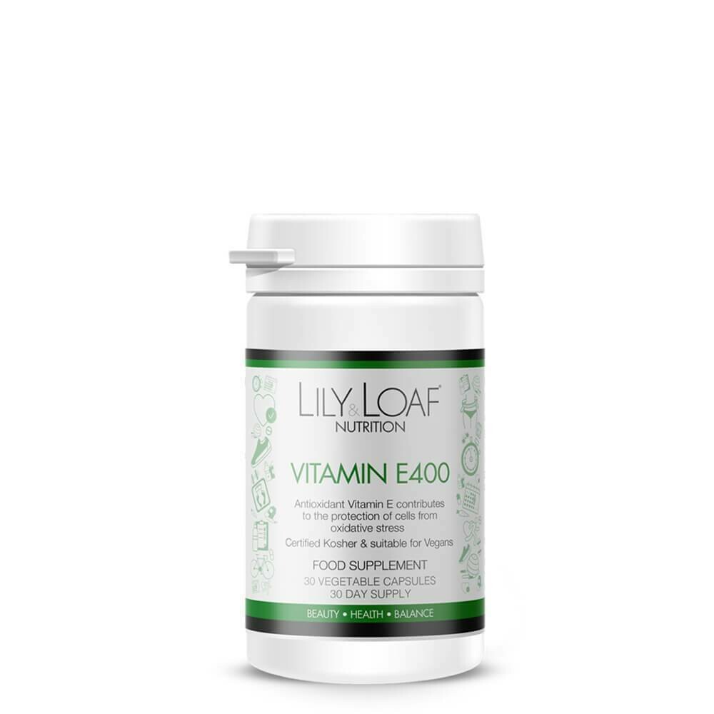 Vitamin E 400IU (30 Vegetable Capsules)