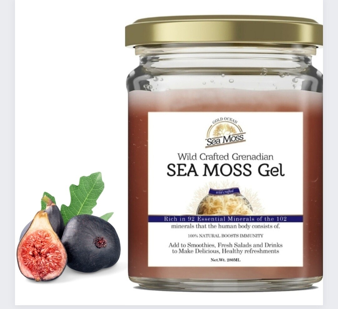 Grenadian Sea Moss Gel & Infused with Figs
