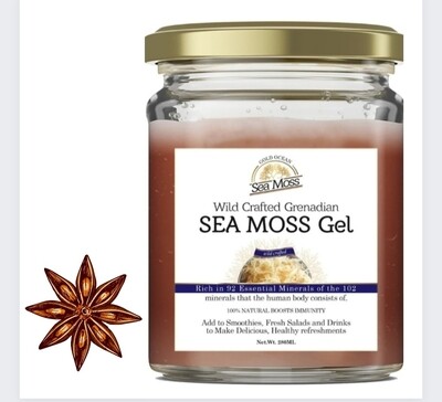 Grenadian sea moss infused with Star Anise  280ml