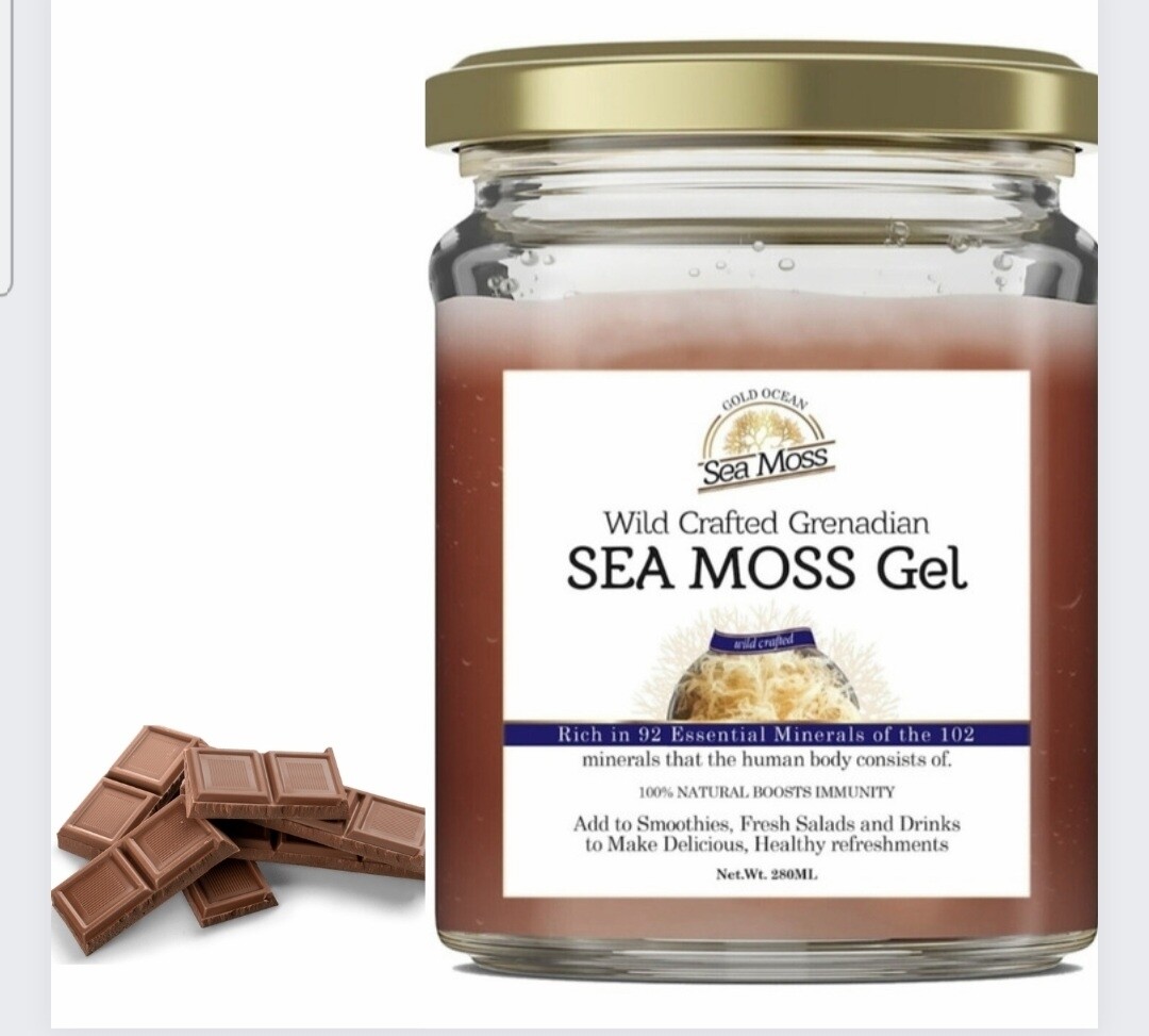 Grenadian Sea Moss Gel &  Infused with Dark Chocolate