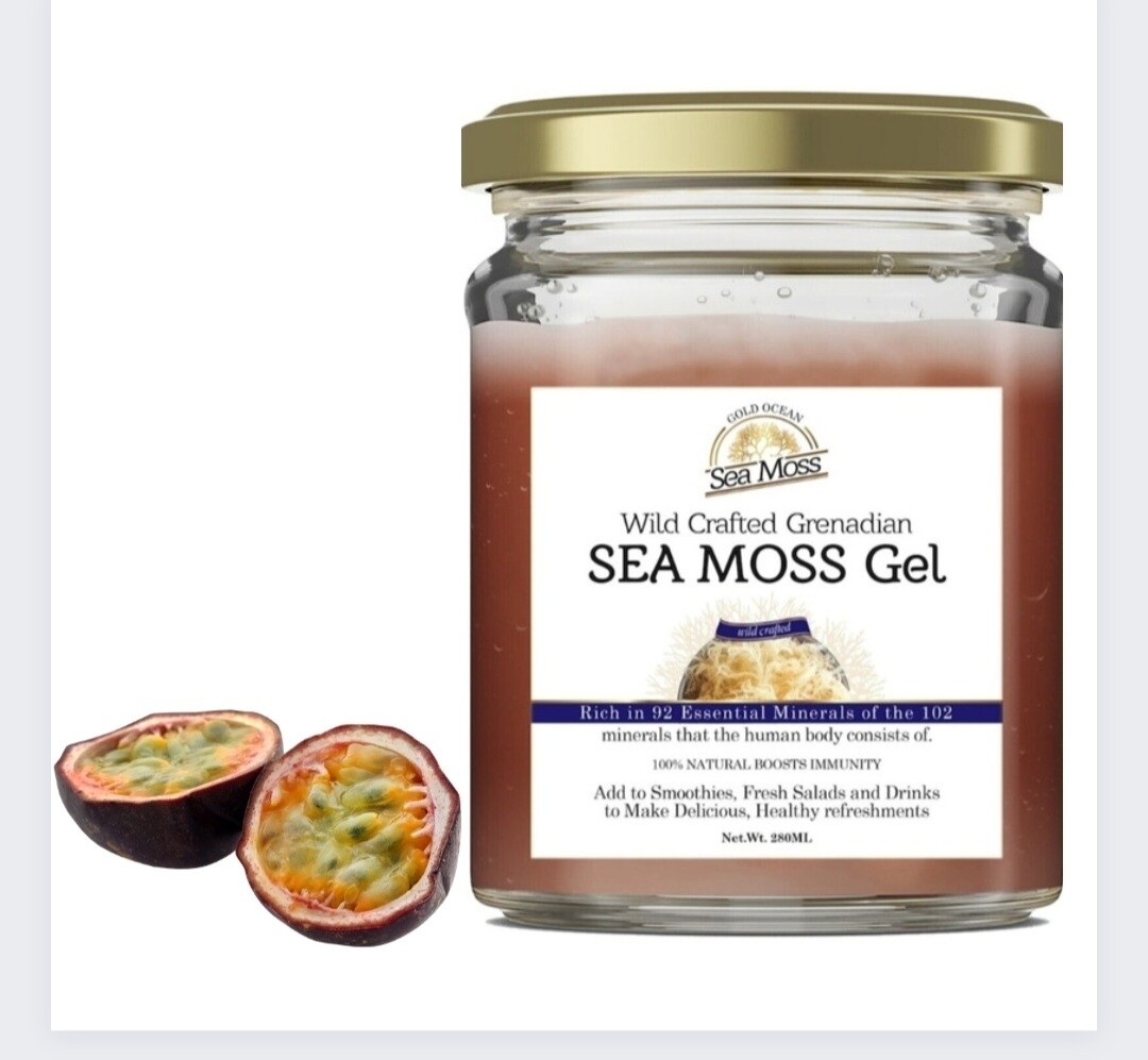  Grenadian sea moss gel Infused the Passion fruit