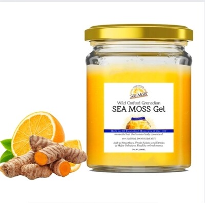 Grenadian Sea Moss Gel & Orange Turmeric  280ml