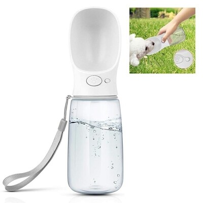 550ml Portable PET Dogs Cats Water Bottle Lightweight Feeder


