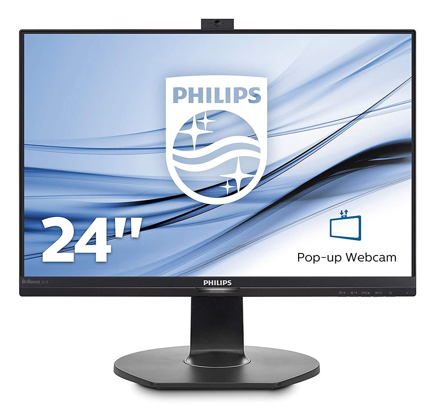 Monitor Philips 241B7QPJKEB/94 23.8&quot; IPS WEBCAM