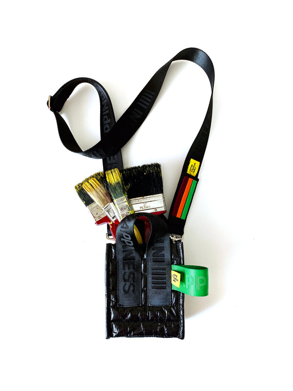 (Modicum) Black Audacious Tote