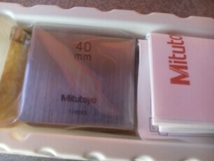 BLOQUE PATRÓN MITUTOYO