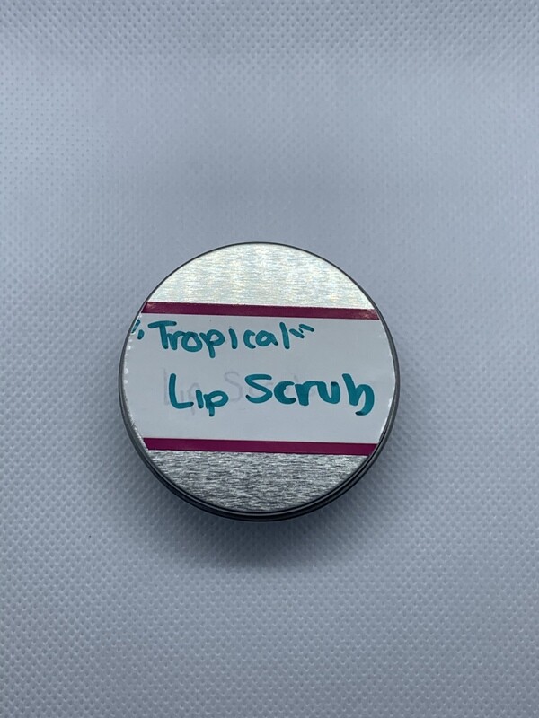 “Tropical” Exfoliating Lip Scrub