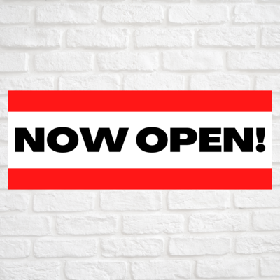 Now Open! Red/Red