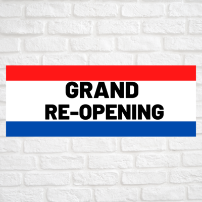 GRAND RE-OPENING