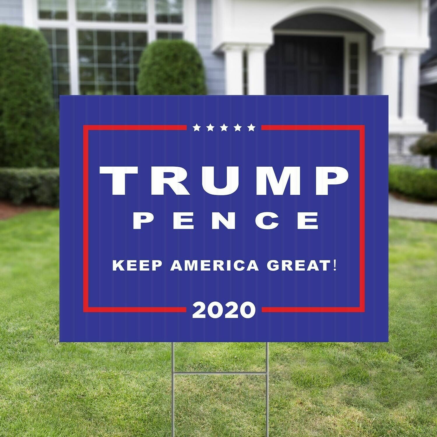 Trump Pence Keep America Great 2020 18x24 Yard Sign WITH STAKE ...