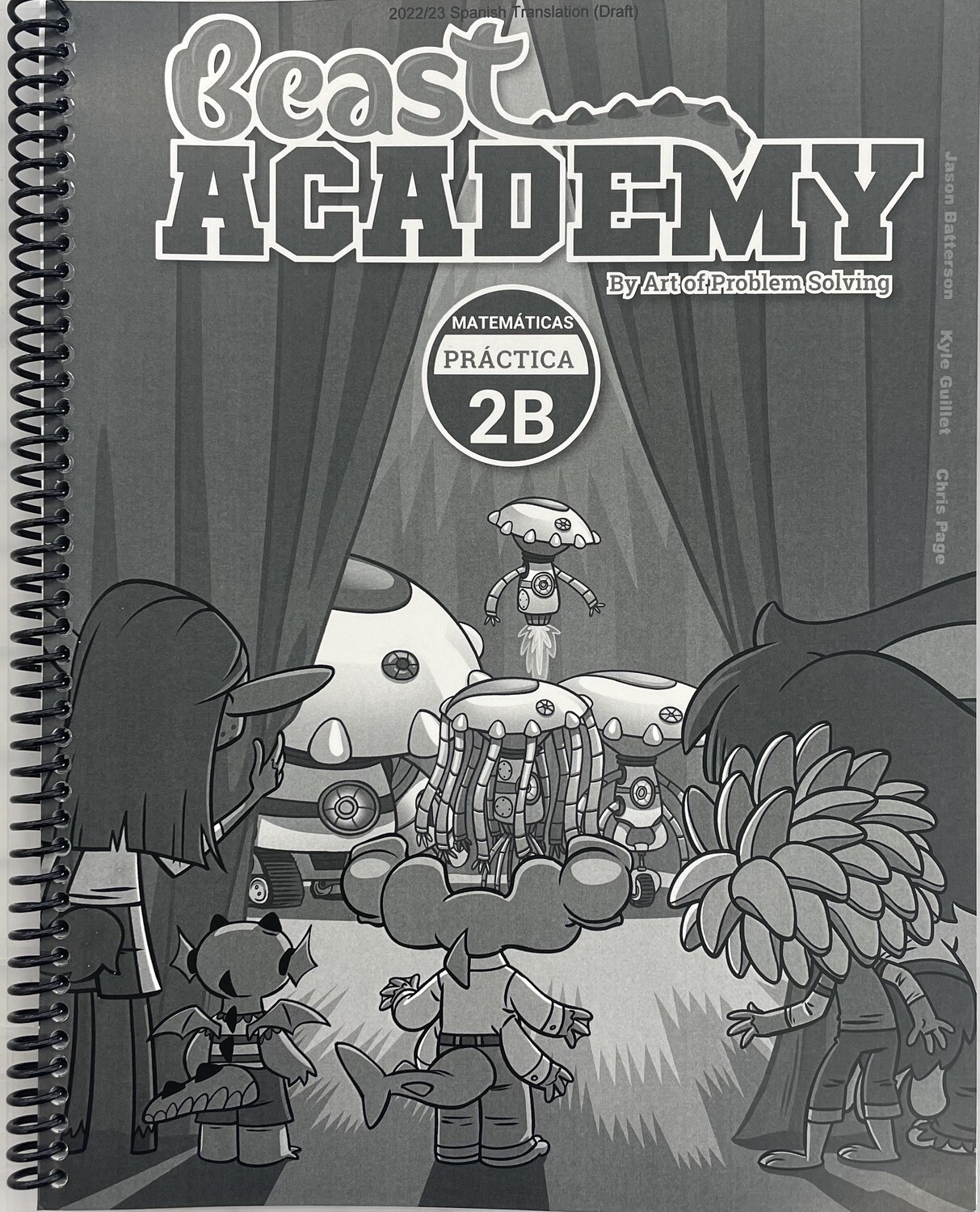 AOPS13 Beast Academy Classroom 2B MATH PRACTICE Spanish