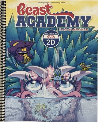 AOPS16 Beast Academy Classroom 2D MATH GUIDE Spanish