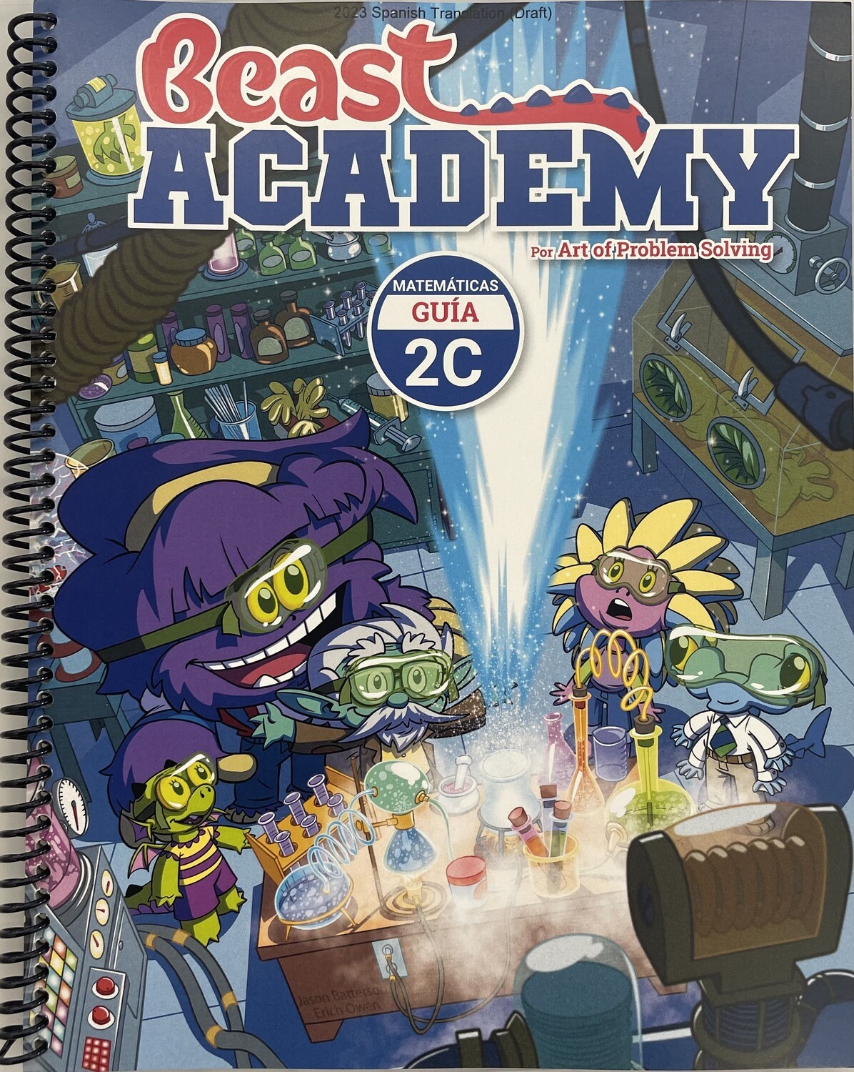 AOPS14 Beast Academy Classroom 2C MATH GUIDE Spanish