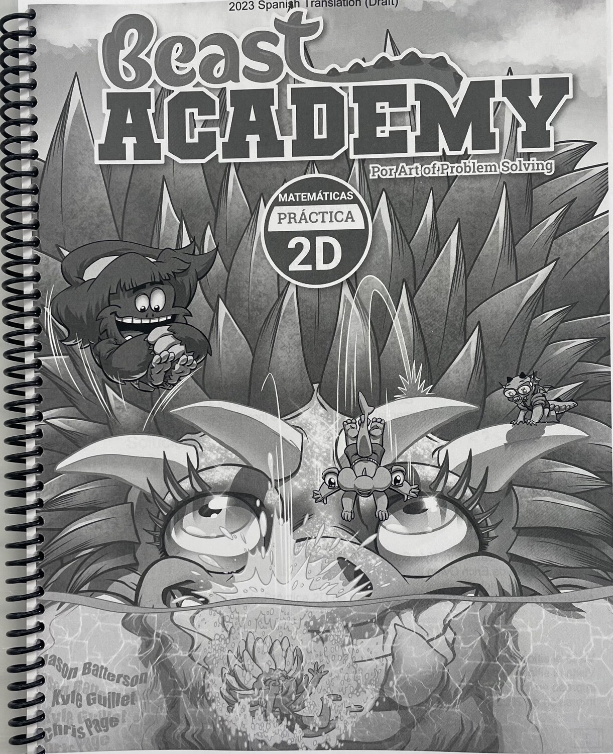 AOPS17 Beast Academy Classroom 2D MATH PRACTICE Spanish