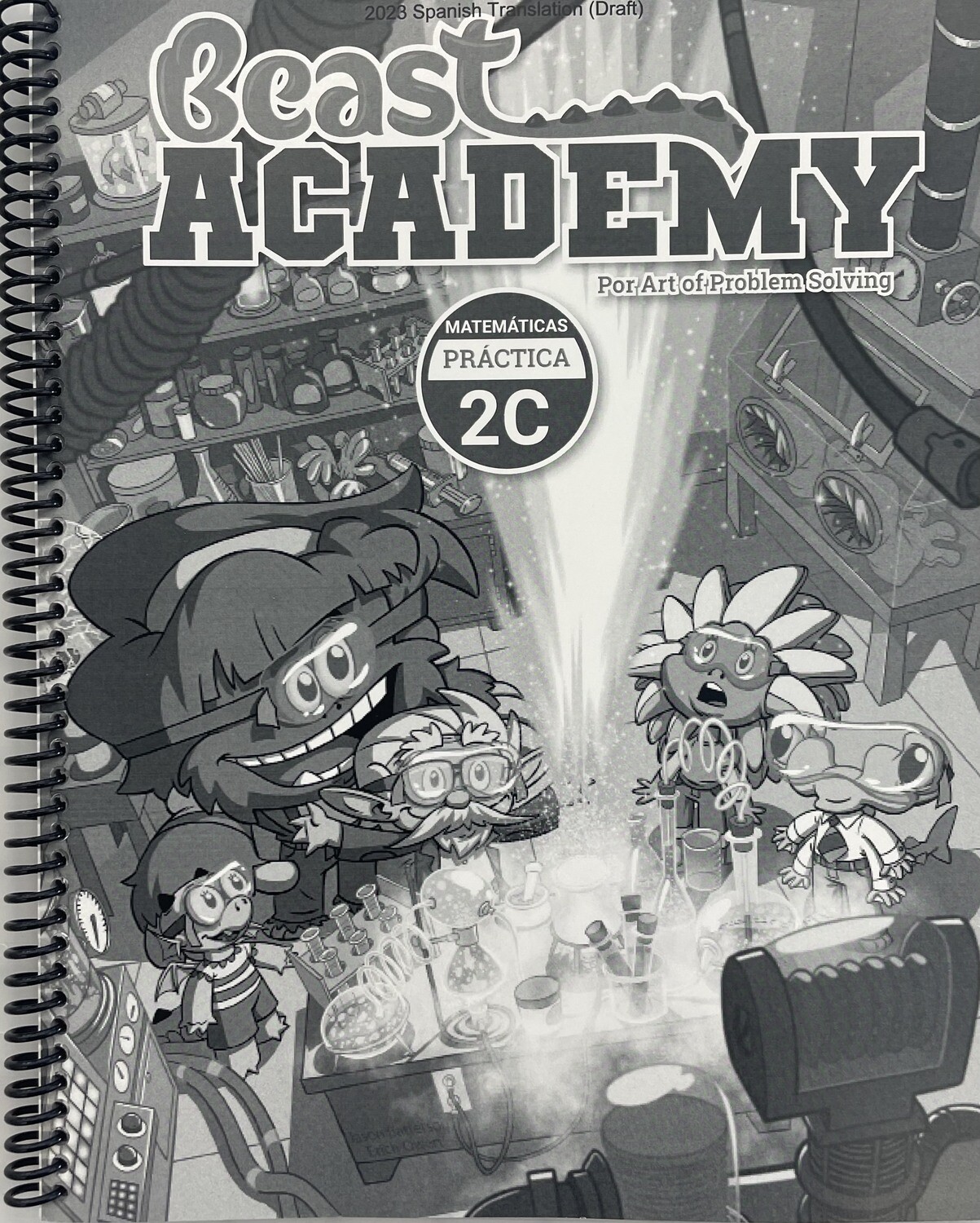AOPS15 Beast Academy Classroom 2C MATH PRACTICE Spanish