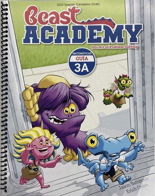 AOPS25 Beast Academy Classroom 3A MATH GUIDE Spanish