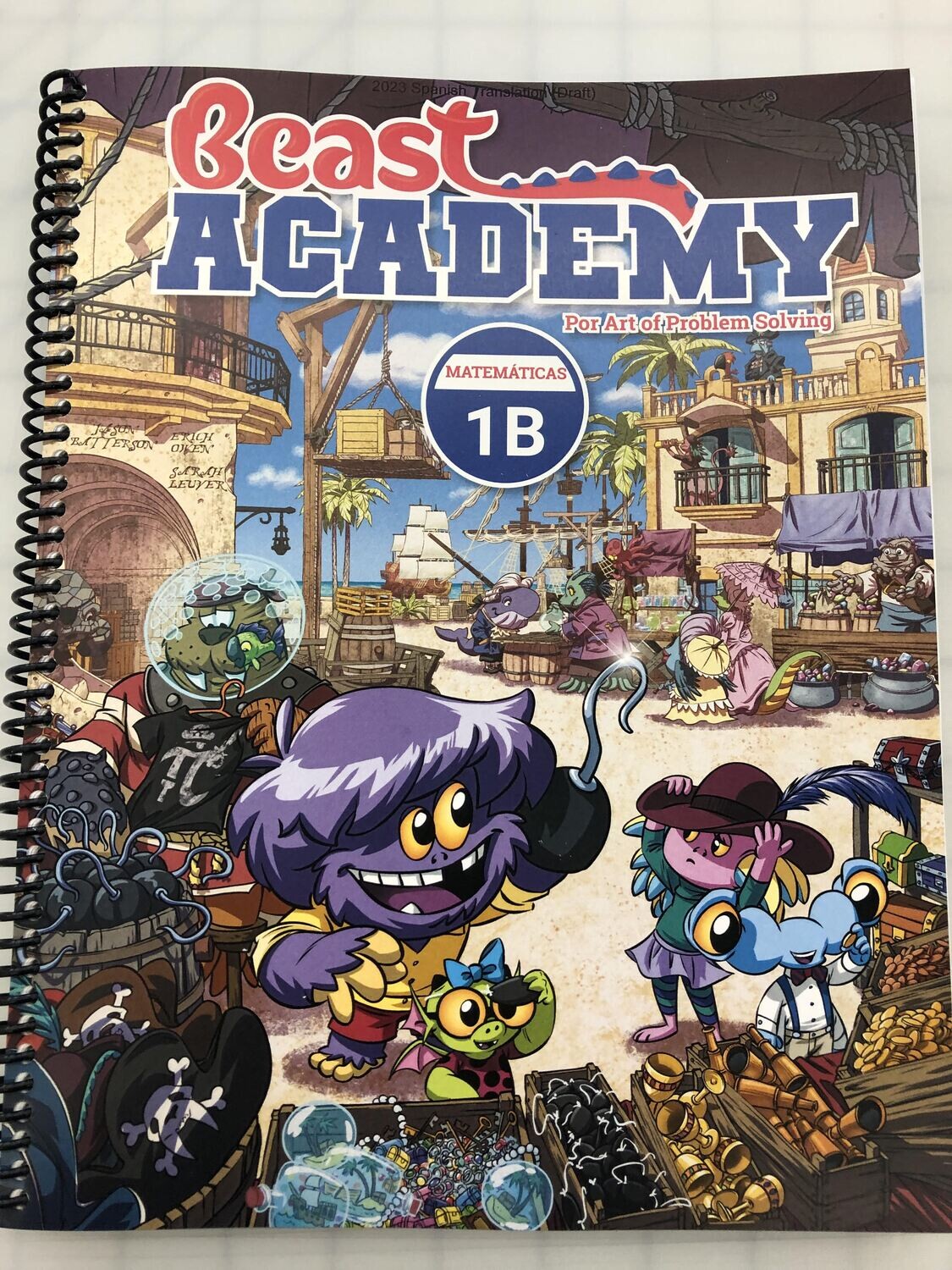 AOPS34 Beast Academy Classroom 1B MATH PRACTICE Spanish